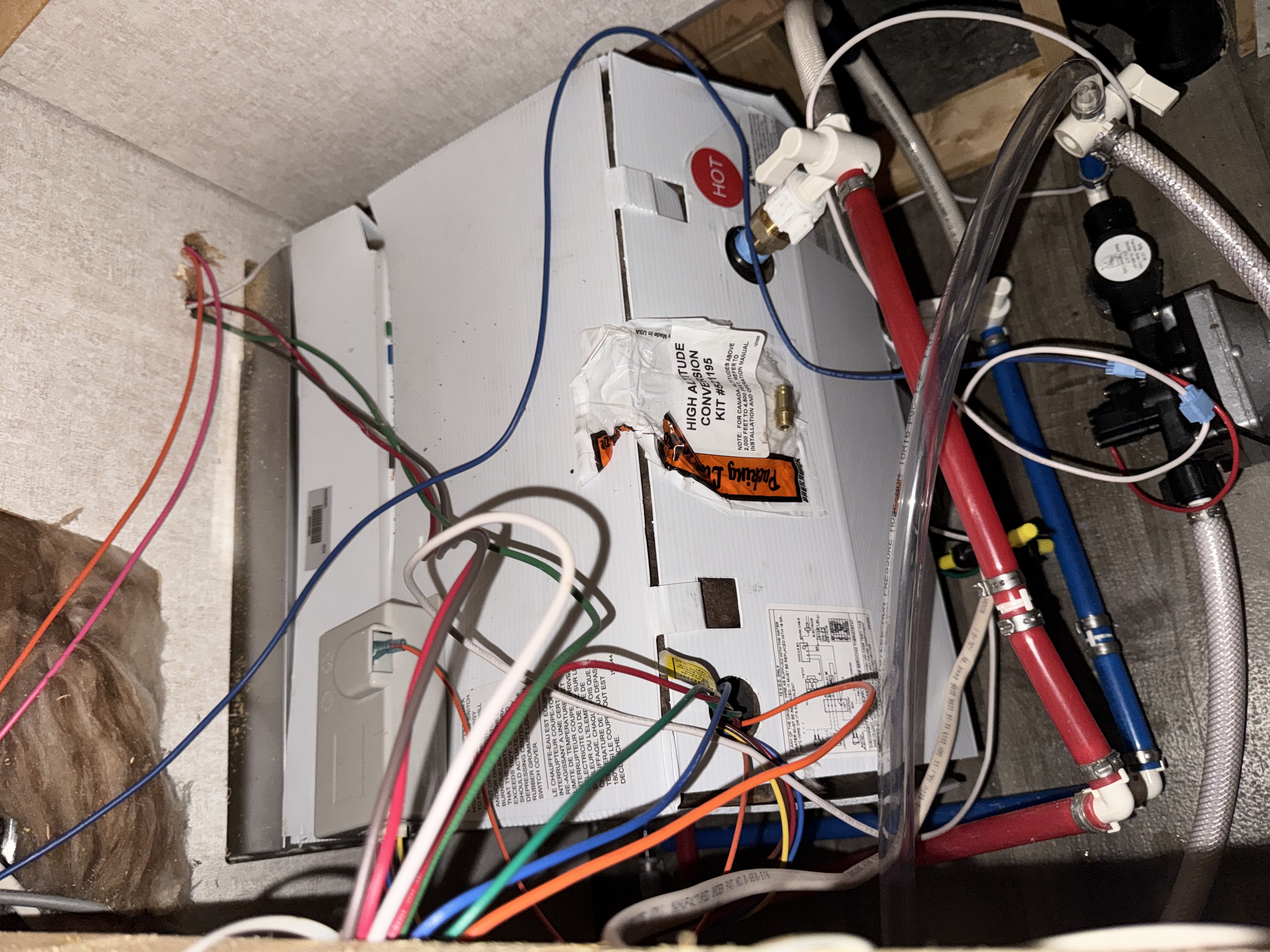 Water heater repair photo 8 on Jayco Jay Flight travel trailer in Bristol, Tennessee