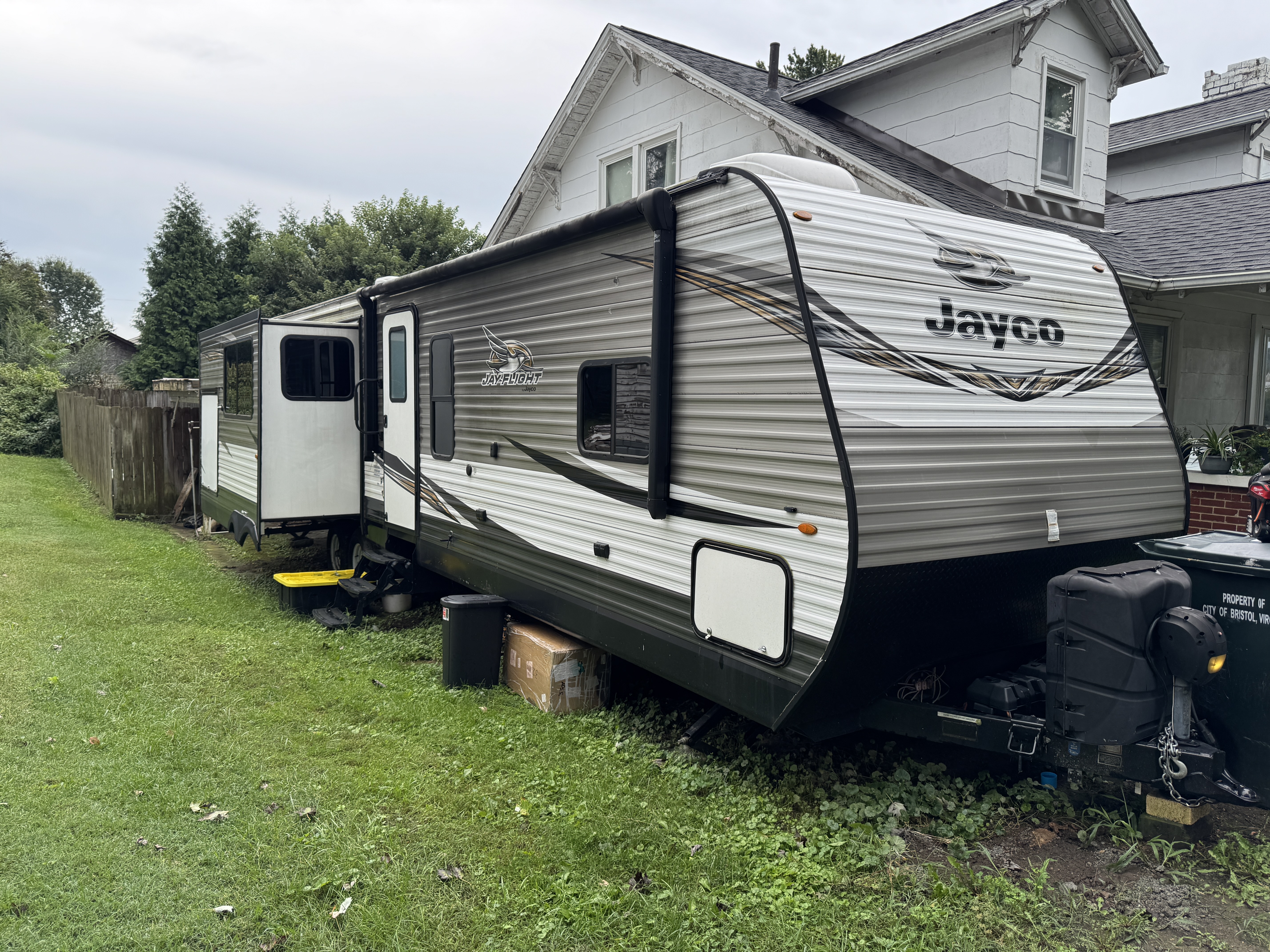 Water heater repair photo 11 on Jayco Jay Flight travel trailer in Bristol, Tennessee