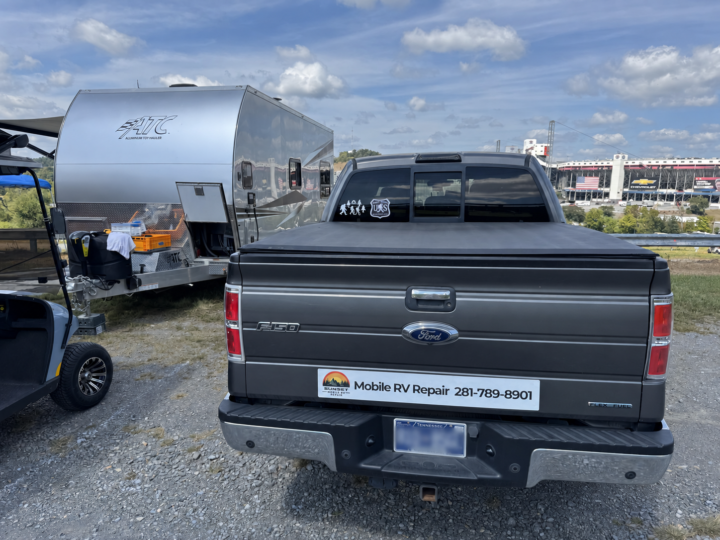 Plumbing repair photo 7 on ATC toy hauler in Bristol, Tennessee