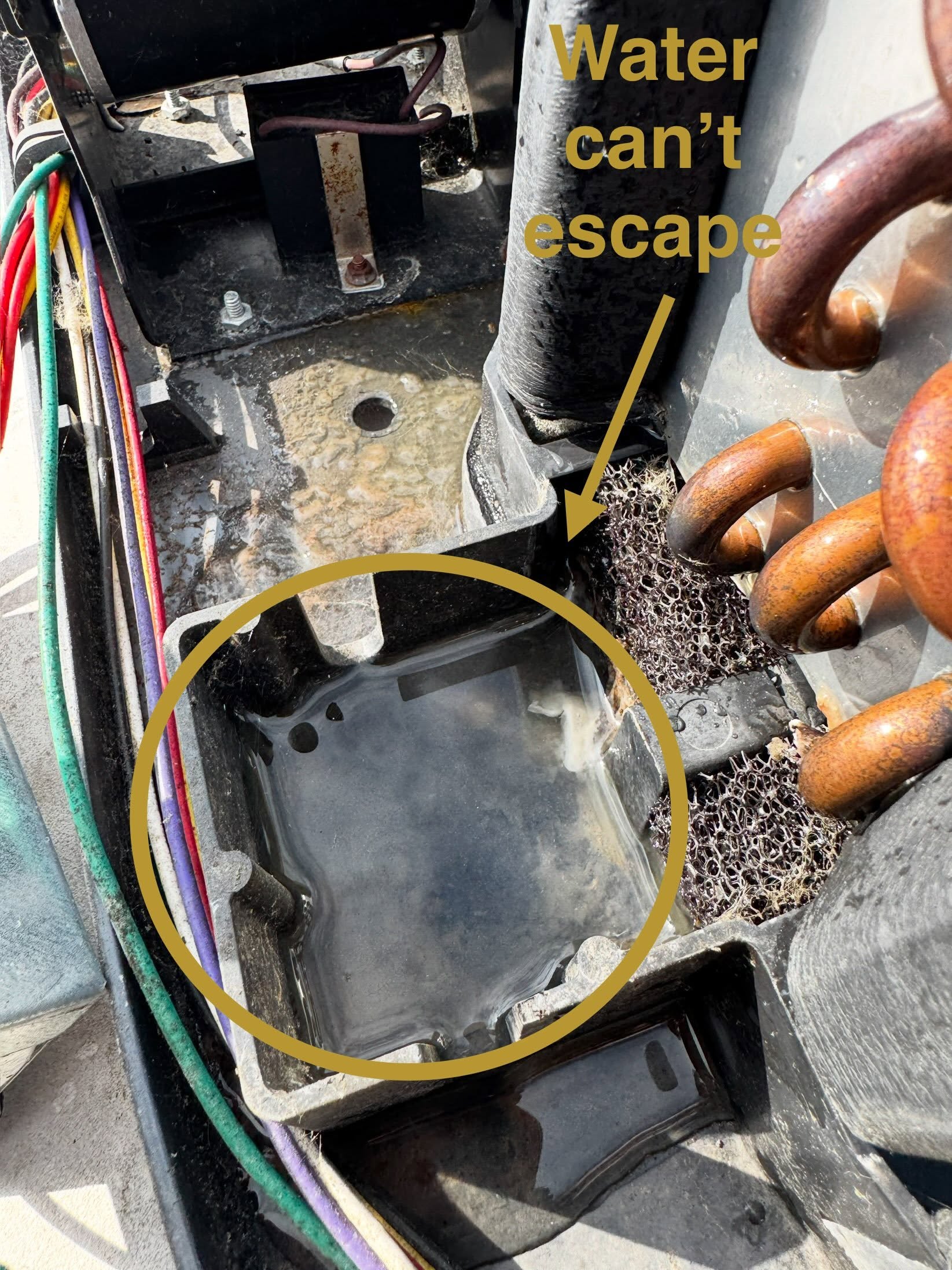 Air conditioner repair photo 2 on RV in Chuckey, Tennessee