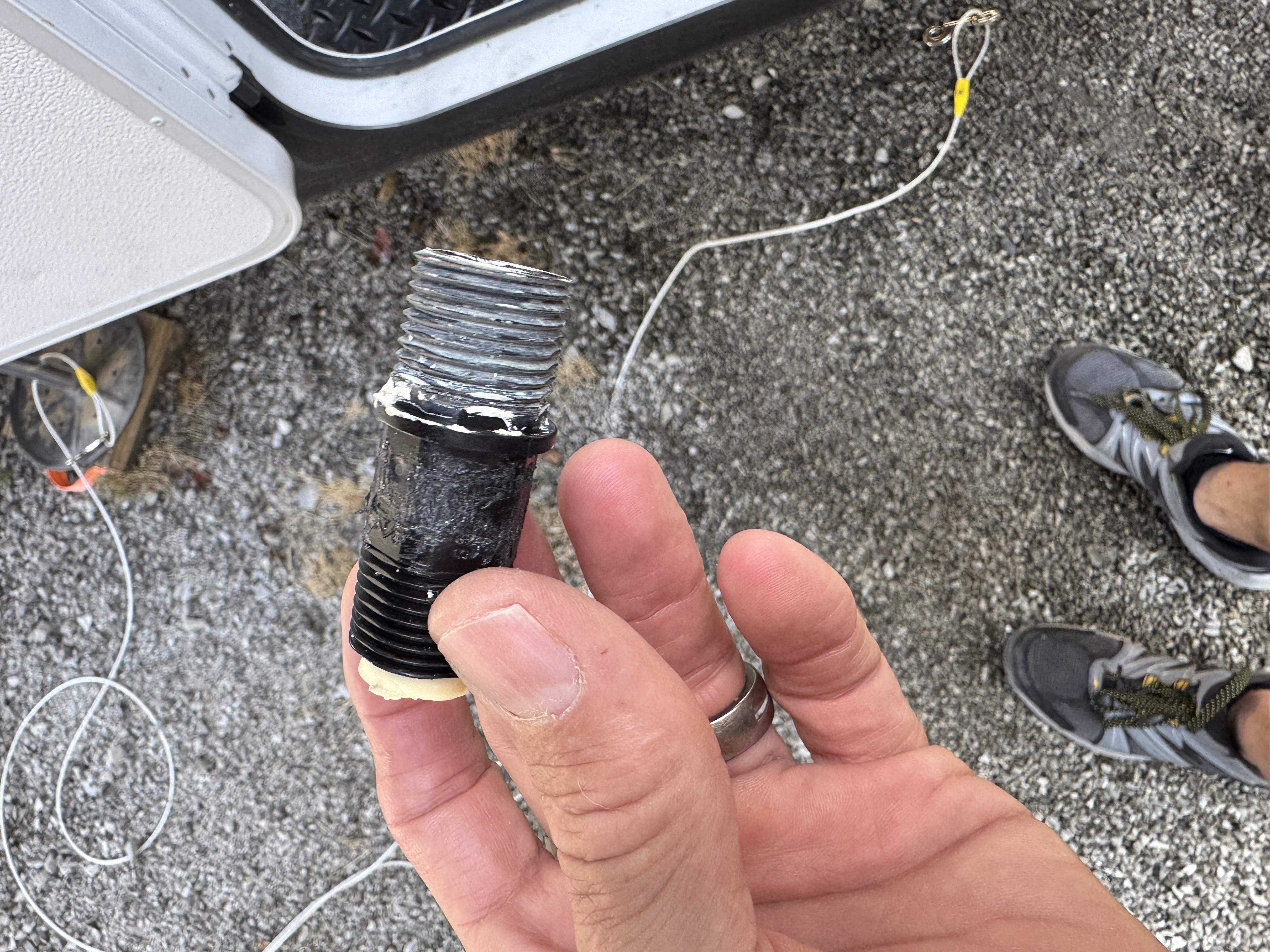 Water heater repair photo 4 on Jayco North Point fifth wheel in Bristol, Tennessee