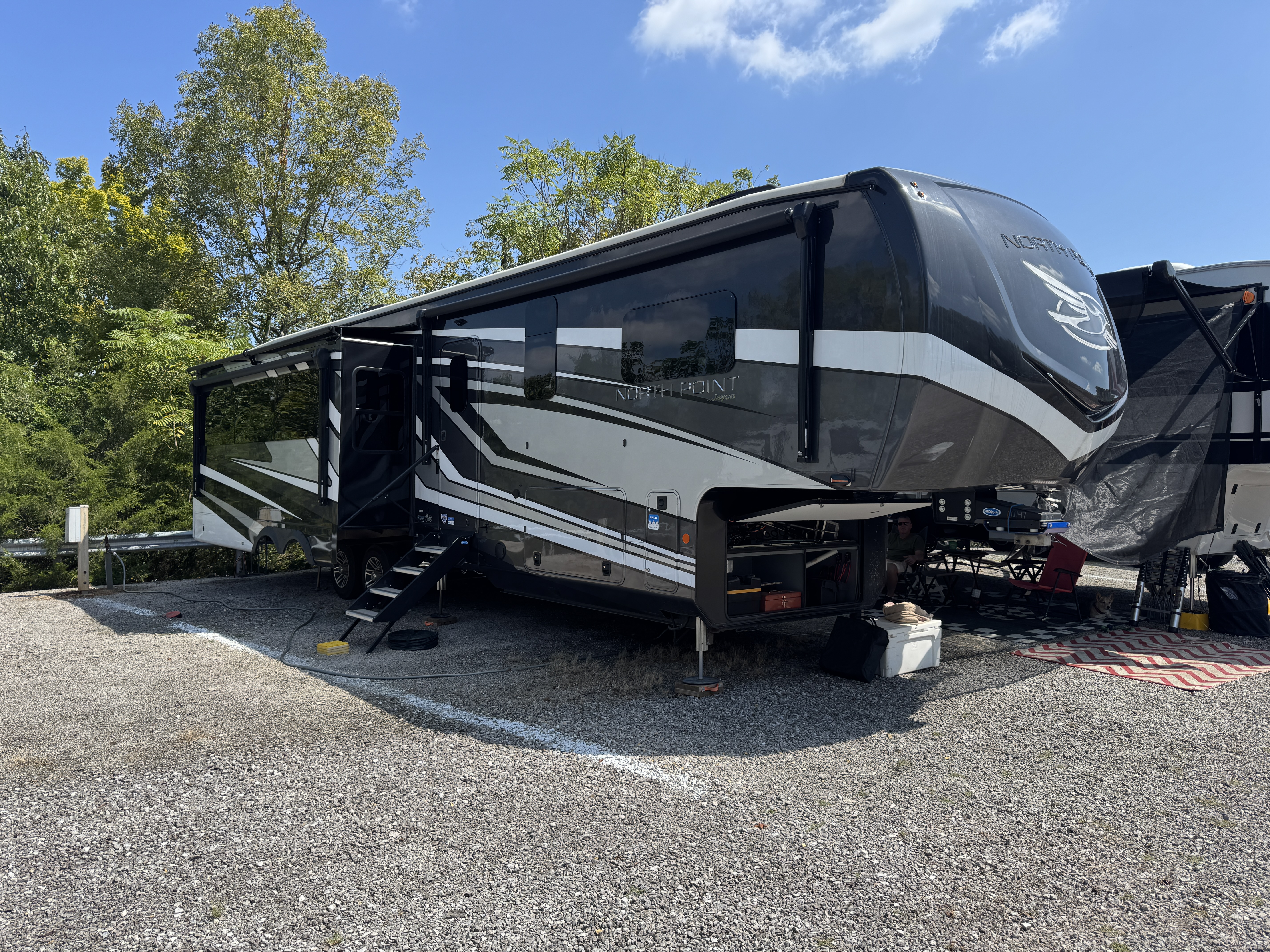 Water heater repair photo 6 on Jayco North Point fifth wheel in Bristol, Tennessee